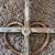 Large Solid Steel Cross, Weathered, 30" Tall 3 thumbnail