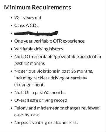 Dedicated driver El Paso To Kansas city MO 1