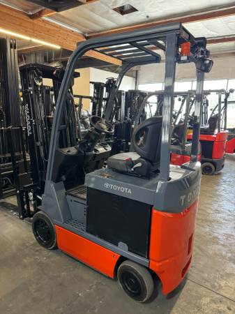 2022 Toyota 8FBCU15 Forklift 1