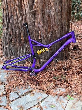 Frameset Stumpjumper FSR Comp 6Fattie XXL Purple w/Ohlins TTX22 Coil 1