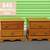 Matching pair of Vintage 2-drawer Nightstands w/ Decorative Hardware 1 thumbnail