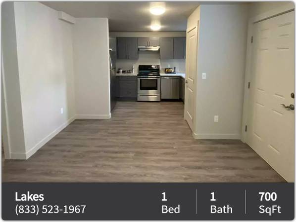 $1,210 / 1br - 700ft2 - Fantastic renovated 1 bed / 1 bath! Love where you live! 700 SqFt (Moses Lake - Moses Lake School District)63793059818627120