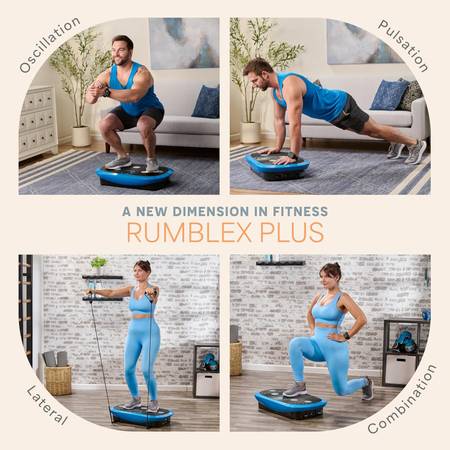 Máquina de ejercicio vibratoria 1