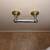 Bathroom Accessories, Chrome with Gold Accents. 3 thumbnail