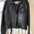 Leather Motorcycle Jacket Heavy Black Brando Style 1 thumbnail
