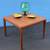Vintage Henning Kjaernulf teak end table/coffee table 1 thumbnail