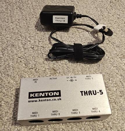 楽器・機材 KENTON THRU-5 MIDI USB HOST mk IIセット