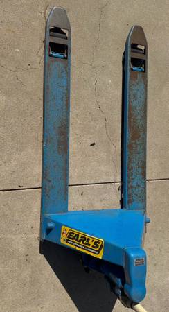 Pallet Jack with New Wheels 1