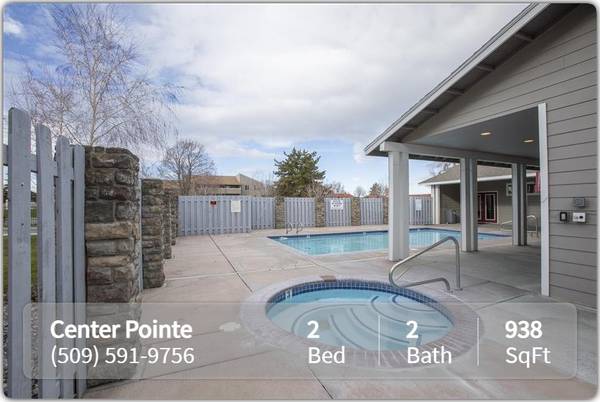 $1,386 / 2br - 938ft2 - This deal won't last long! Gorgeous 2 bed, 2 bath! Prime location. (Kennewick -  Pasco, Richland)64054766748545122