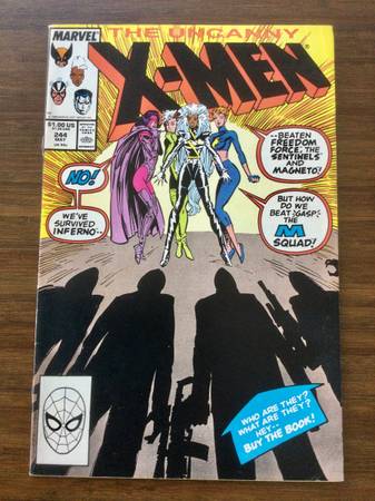 Marvel Comics Uncanny X-Men 244 1