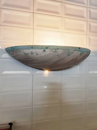 Handcrafted Ceramic Wall Sconce 1