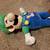 Mario Brothers Luigi stuffed doll 16" height 9 thumbnail