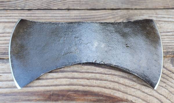 Vintage "M" Double Bit Axe Head -Woodsman 4 LB Michigan Felling Ax 1