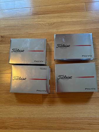 4 Dozen ProV1x Golf Balls New In Box 1