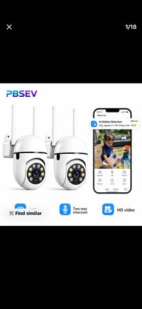 Security cameras x2 1