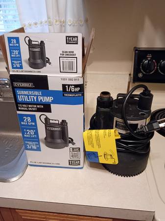 sump pump 1