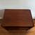 1950s Walnut Mid Century Side Tables a Pair 9 thumbnail