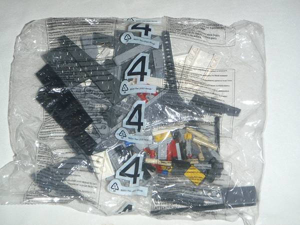 Bag 4 ONLY -- LEGO #9449 Ninjago - Ultra Sonic Raider -- Legos 1