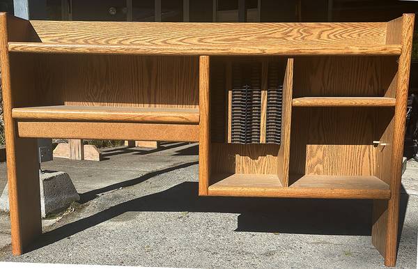 Nice credenza / desk organizer, CD rack 1