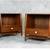 vintage 1965 mid century modern walnut four piece BEDROOM SET 18 thumbnail