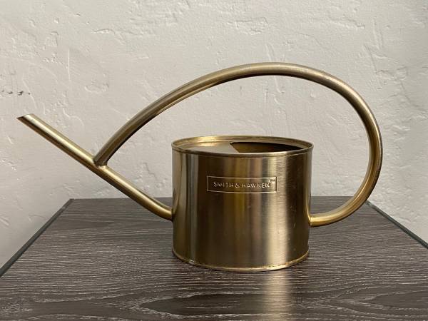 Vintage Stainless Steel Watering Can 1