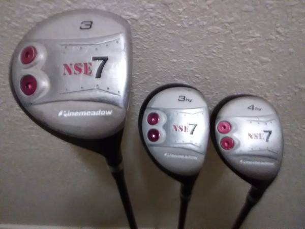 Pinemeadow NSE 7 RH 3 Wood or 3 Hybrid or 4 Hybrid Golf Club 1
