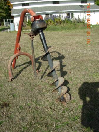 Tractor Mounted Post Hole Digger 1