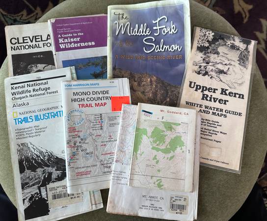 Miscellaneous outdoor maps 1