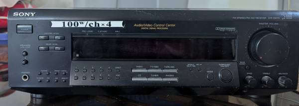 Sony Audio/Video Control Center STR-DE415 stereo receiver 100 watt 4 c 1