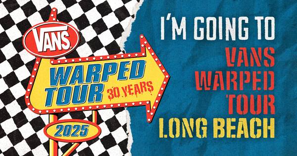 VANS WARPED TOUR LONG BEACH 1 x GA 1
