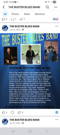 Vocalist wanted for blues/classic rock band (Muskegon)