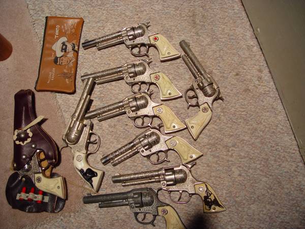 Cap Guns 50's-60's 1