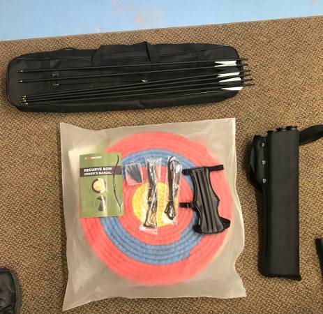 NEW Archery Target & Hunting Set--two bows 1