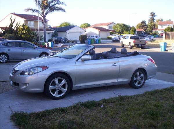 2006 Toyota Solara SLE Convertible  91K Miles - $6,800 (fremont / union city / newark)63654704145923122