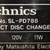 Technics 5 Disc CD Player Changer with Remote 7 thumbnail