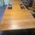 Oak dining table seats 6-12 (extended) 2 thumbnail