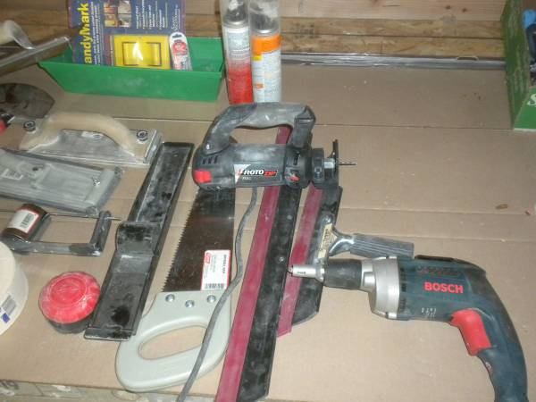 Drywall Tool Kit - Pretty much everything you'd need. 1