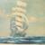 Jack Spurling art print (Framed) Clipper Ship - w/delivery 3 thumbnail