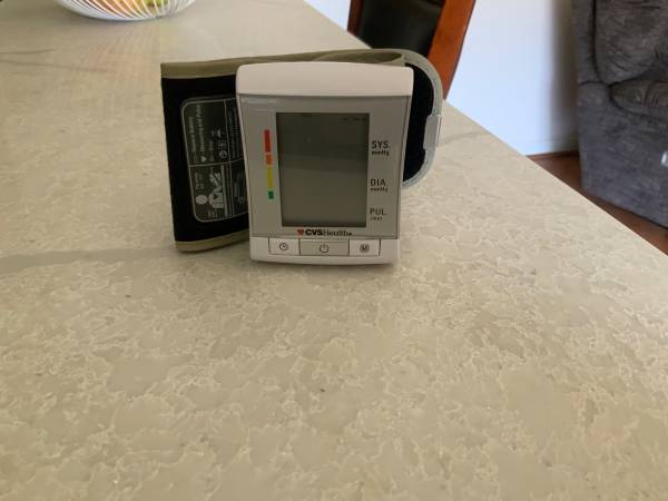 CVS Health wrist blood pressure monitor 1