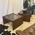 Mid-Century Italian Square End Tables in Rosewood and Smoked Glass 1 thumbnail