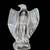 Crystal Bald Eagle Sculpture by Baccarat 3 thumbnail