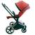 Cybex Priam Stroller with Lux Seat Pushchair in Autumn Gold/Burnt Red 2 thumbnail