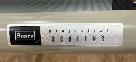 PANTALLA DE PROYECCIÓN SEARS - $50 (WAUWATOSA)63471407124355121