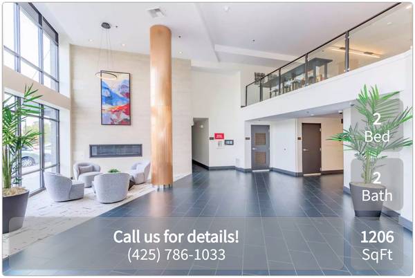 $2,850 / 2br - 1206ft2 - Fantastic location! A spacious 1206 sq ft 2 bed is waiting for you! (Renton)63870756858241122