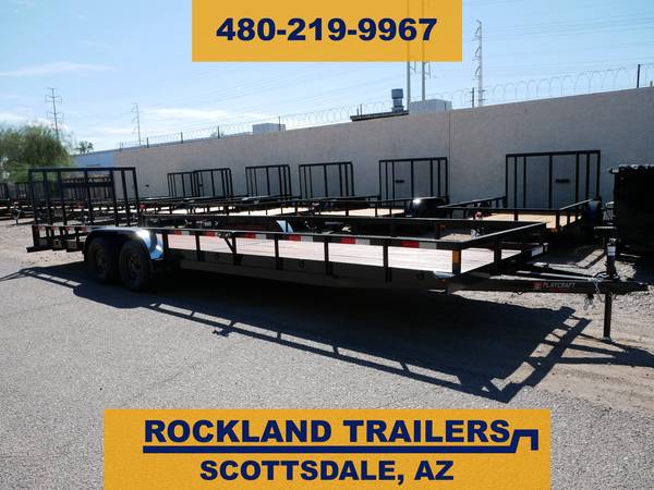 83X26 PLAYCRAFT STANDARD UTILITY TRAILER WITH RAMPGATE 1