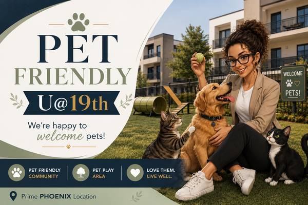 Pet Friendly😺🐶 U@19th Is Here for YOU & Your Pets! 1