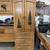 Kingsized Laser Engraved Oak Wall Bed with Mirror 3 thumbnail