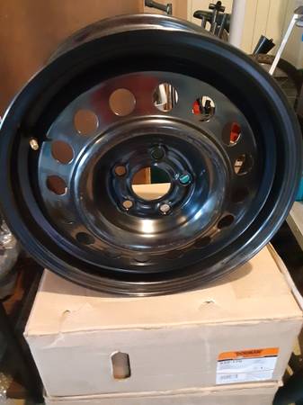 Dorman 15" X 6" Steel Wheels - Set of 4 New 1