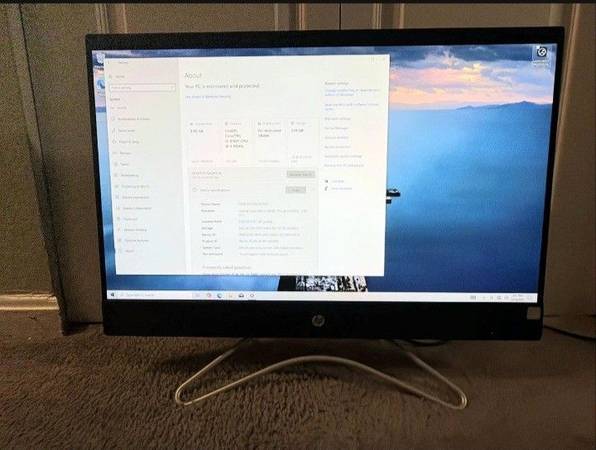 HP 24" TouchScreen All In One Intel 9th Gen CPU 8GB 1TB HD Win 11 1