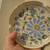 Vase + Matching Notched Plate 14K Gold Trim Vintage Ceramic Set NEW 3 thumbnail